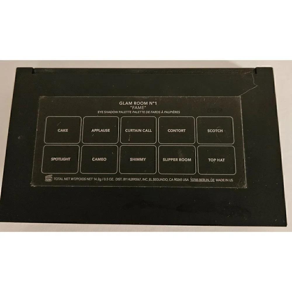 House Labs Glam Room No. 1 Eye Palette *Palette Declutter Sale* 